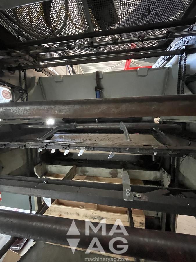 Used TMZ D-4500 Die cutter, year 1990