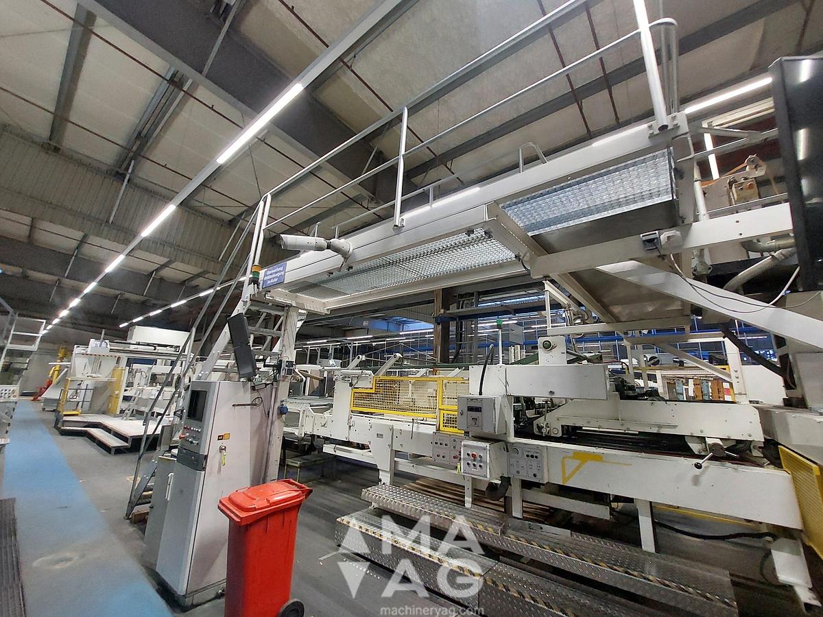 Used MARTIN 1228 Transline 2 Flexo Folder Gluer