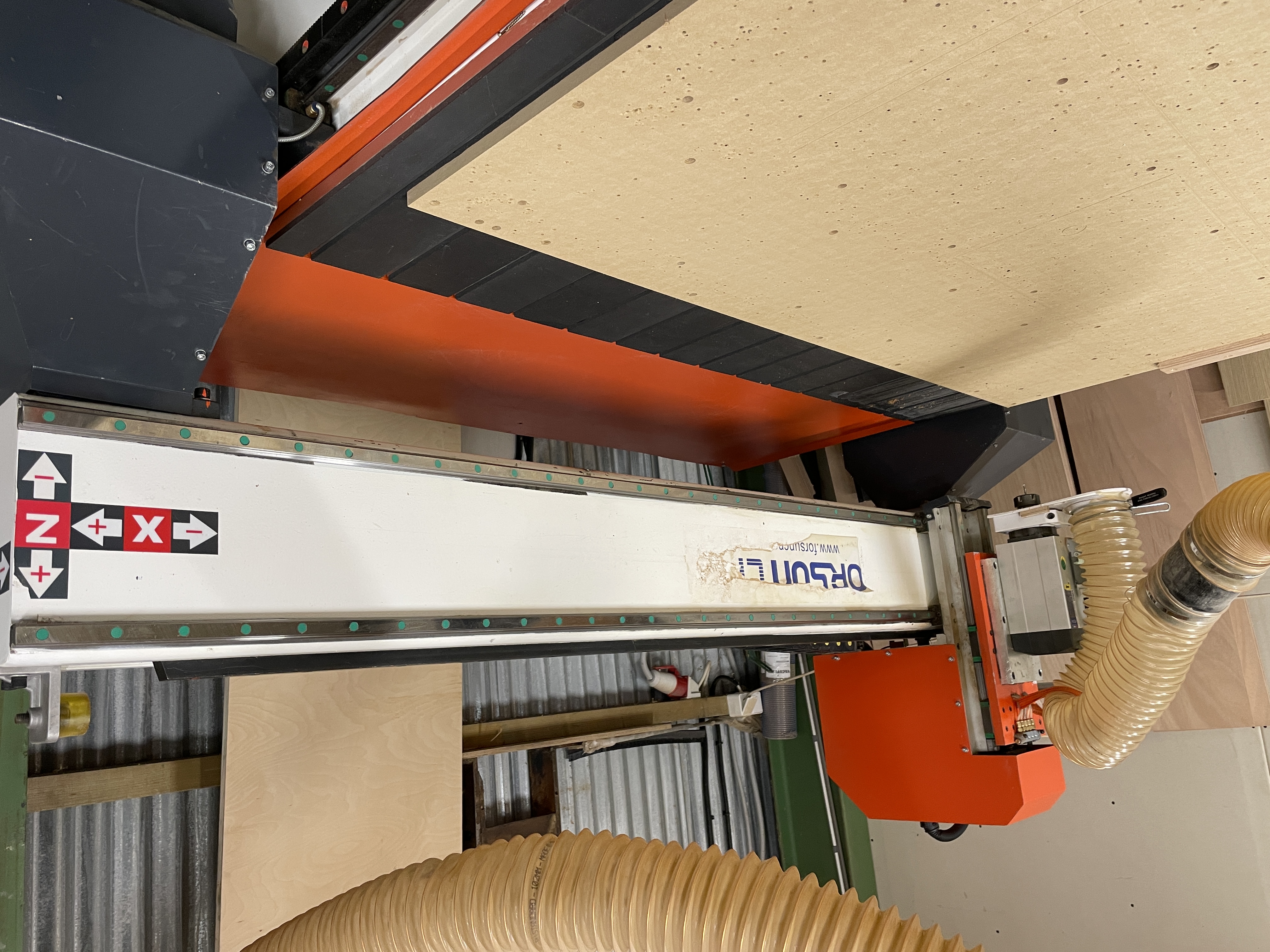 Used 2022 Forsun CNC Machinery FS1530 3-axis CNC Router