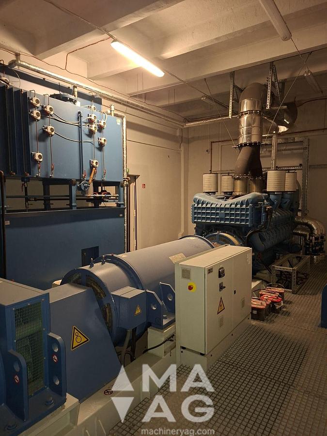 Used HITEC 2000 kVA Diesel Generator, year 2011