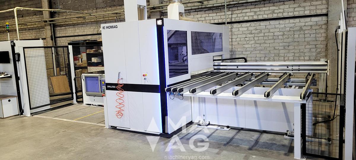 Used 2020 Homag Drillteq H-600 Multi-spindle drilling machine