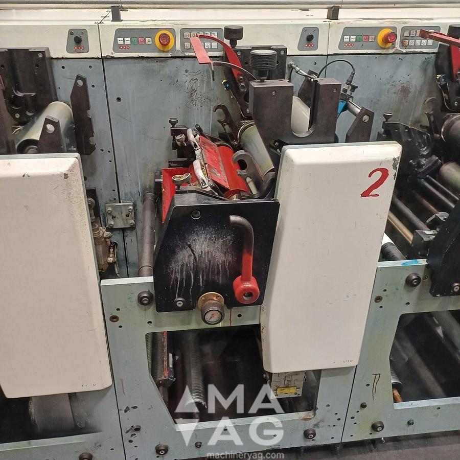 Used MPS EF 330/ 7 color LABELPRESS, 2005