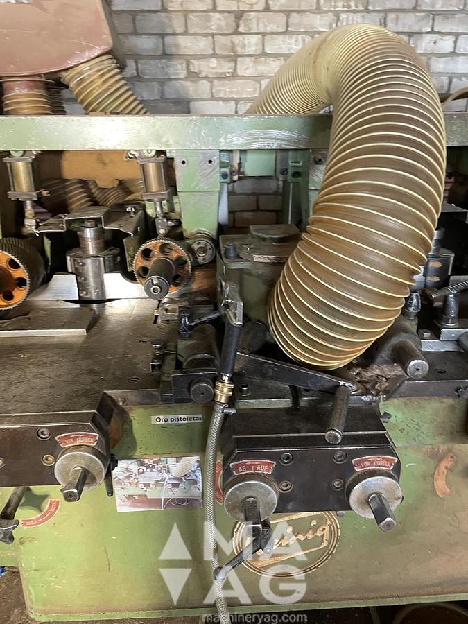 Used 1973 WEINIG PFA 22 four-sided planning moulding