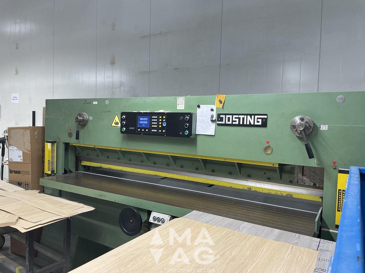 Used JOSTING EFS 2300 L – Modernized Veneer Guillotine