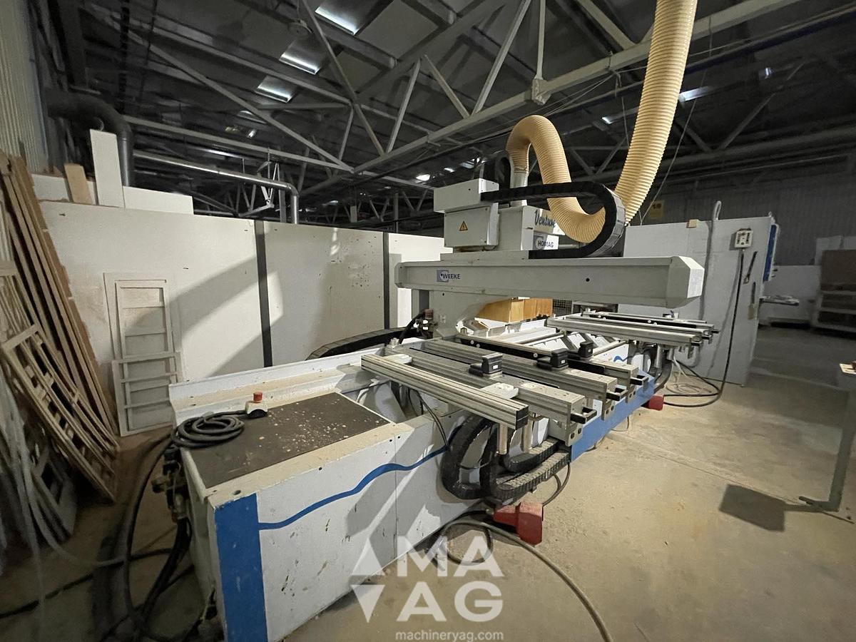 Used Homag Weeke Optimat BHC Venture 3, 2004