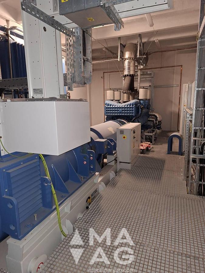 Used HITEC 2000 kVA Diesel Generator, year 2011