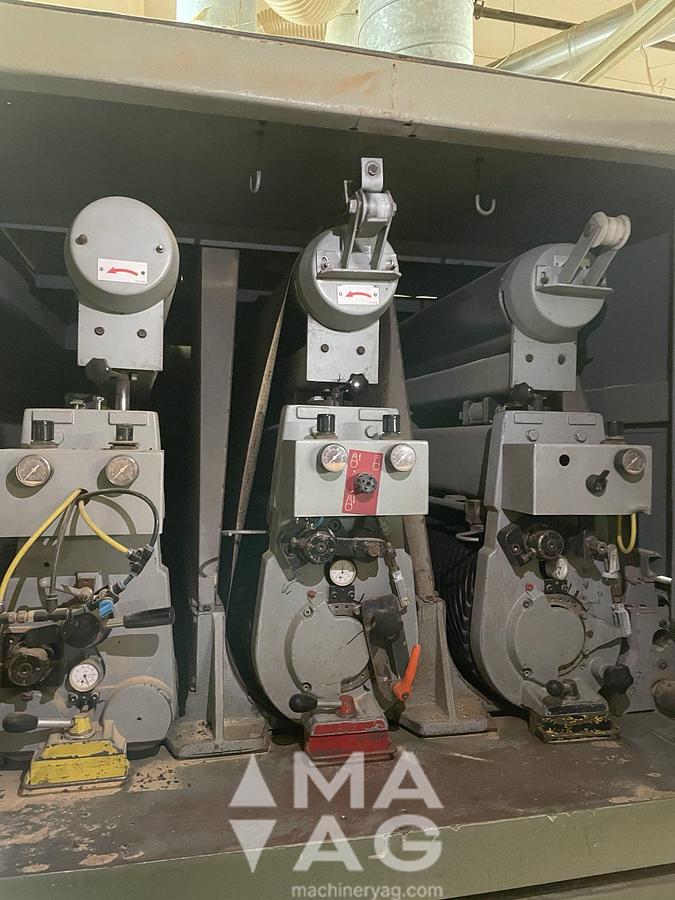 Used Sandingmaster SCSB3-1300 Wide belt sander, year 1993