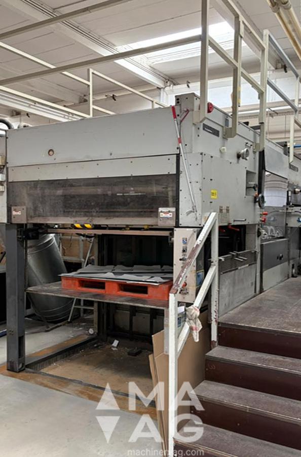 Used 1982 Bobst AUTOPLATINE SP 142-E Automatic Die-Cutting