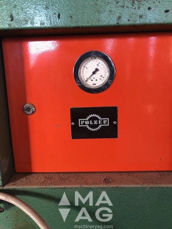 Used 1986 POLZER KAPFU 2 Laminating press