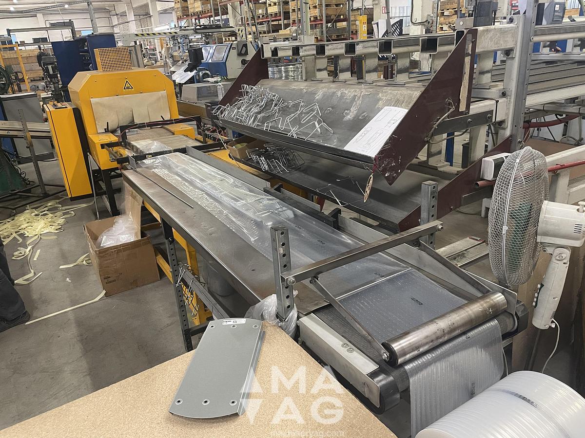 Used WAFIOS BM 41 L, 2004 CNC Bending & Coiling center