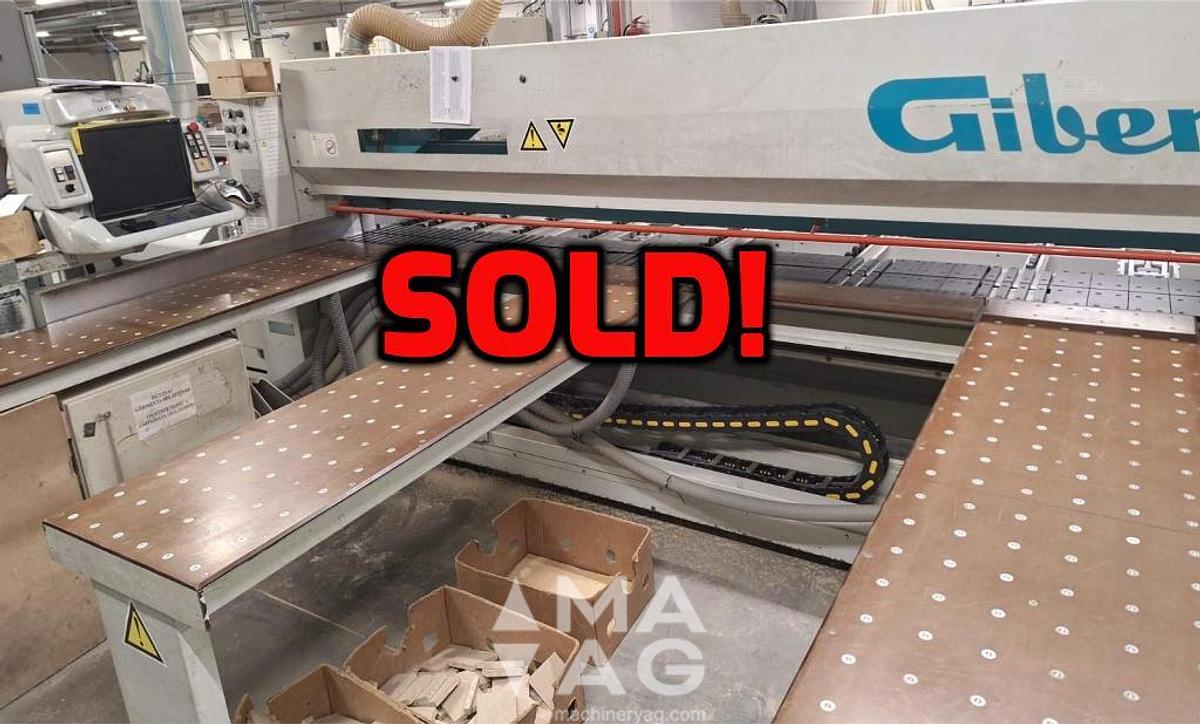 Used Giben Prismatic 2 SPT H.100 Beamsaw, 2005