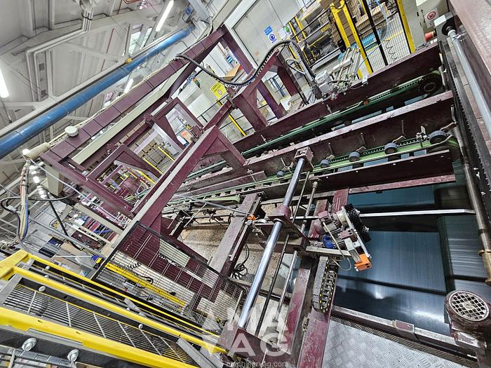 Used Curioni 2800 NT (3 Colors) PRINTER SLOTTER Inliner