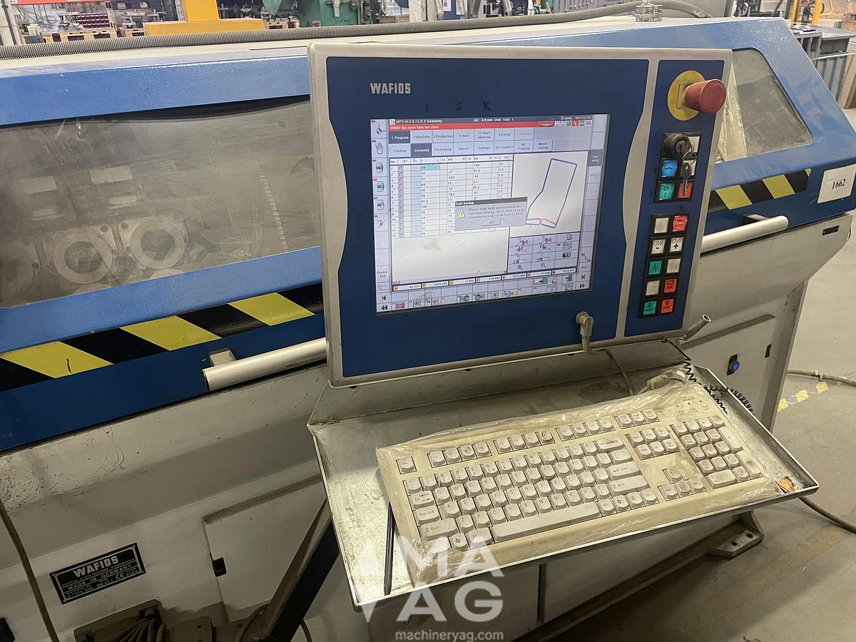 Used WAFIOS BM 41 L, 2004 CNC Bending & Coiling center