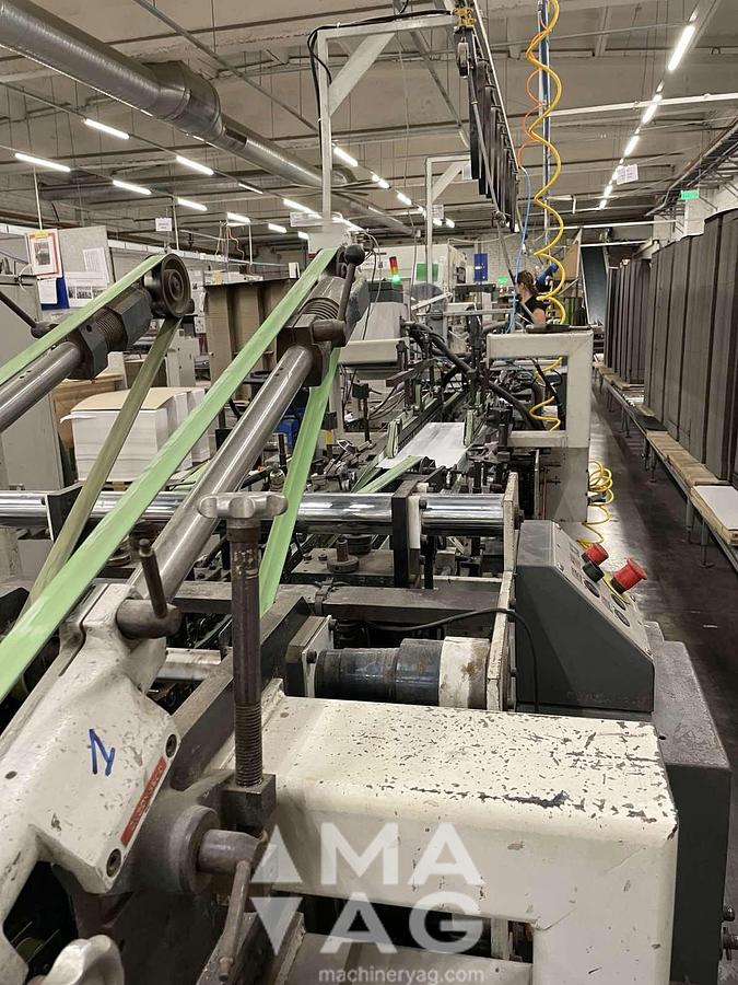 Used BOBST Domino 72 Folder Gluer ERO