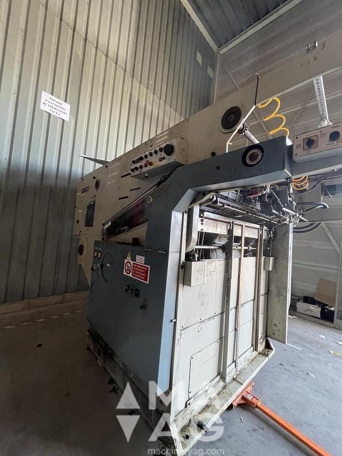 Used TMZ D-4500 Die cutter, year 1990