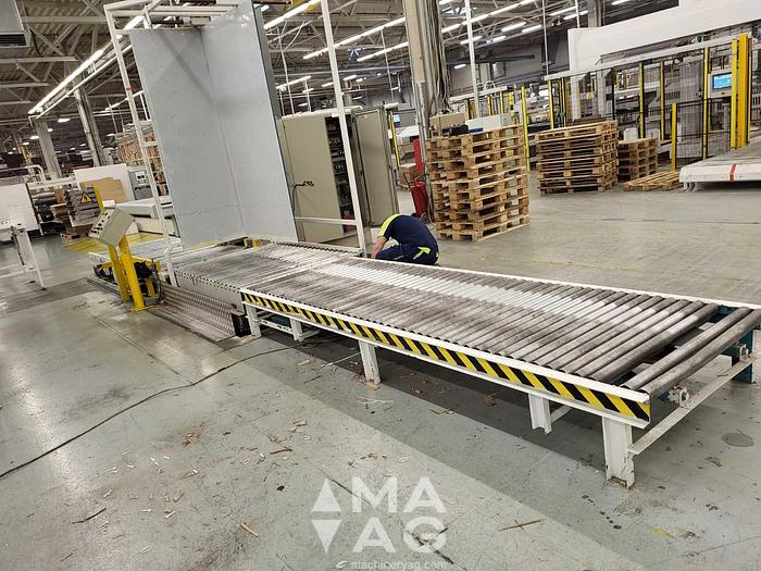 Used Palletizer & Signode bundle strapper 