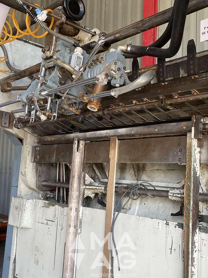 Used TMZ D-4500 Die cutter, year 1990