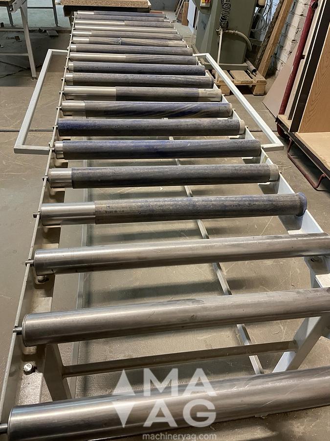 Used 10 pcs. Roller Conveyors