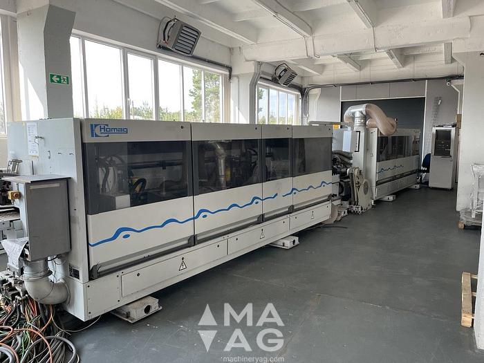 Used 2000 HOMAG KFL 10/22/QE/CF SOFTFORMING DOUBLE SIDE EDGEBANDER