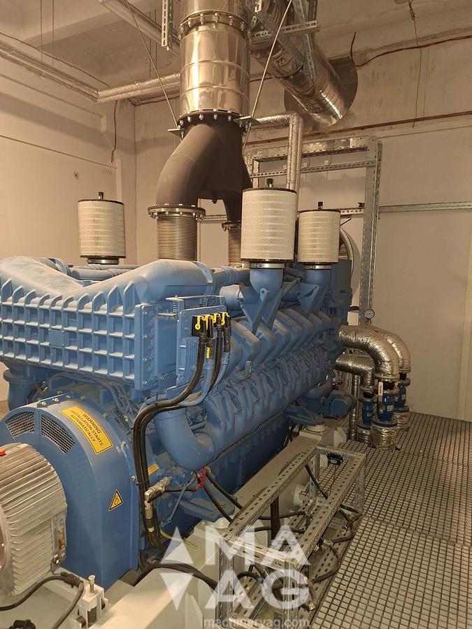 Used HITEC 2000 kVA Diesel Generator, year 2011