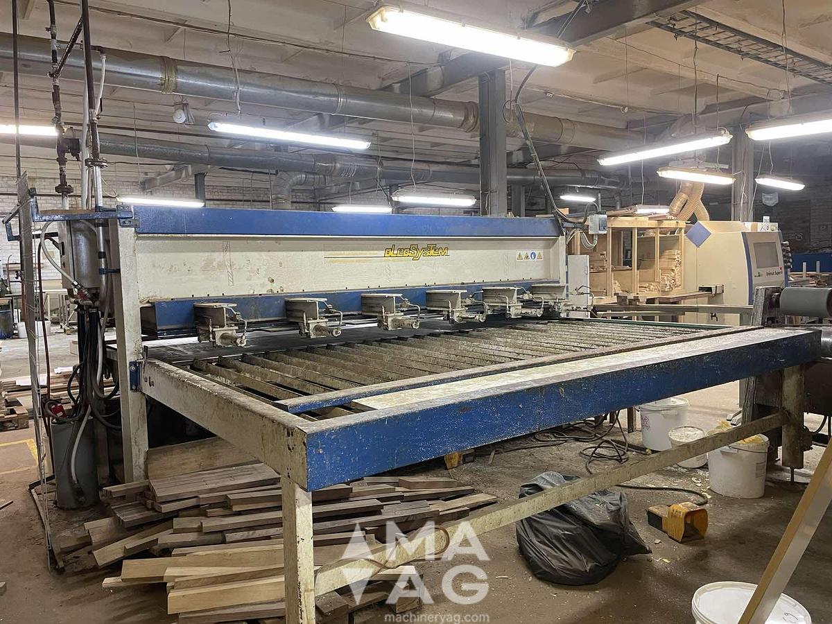 Used Panel gluing press