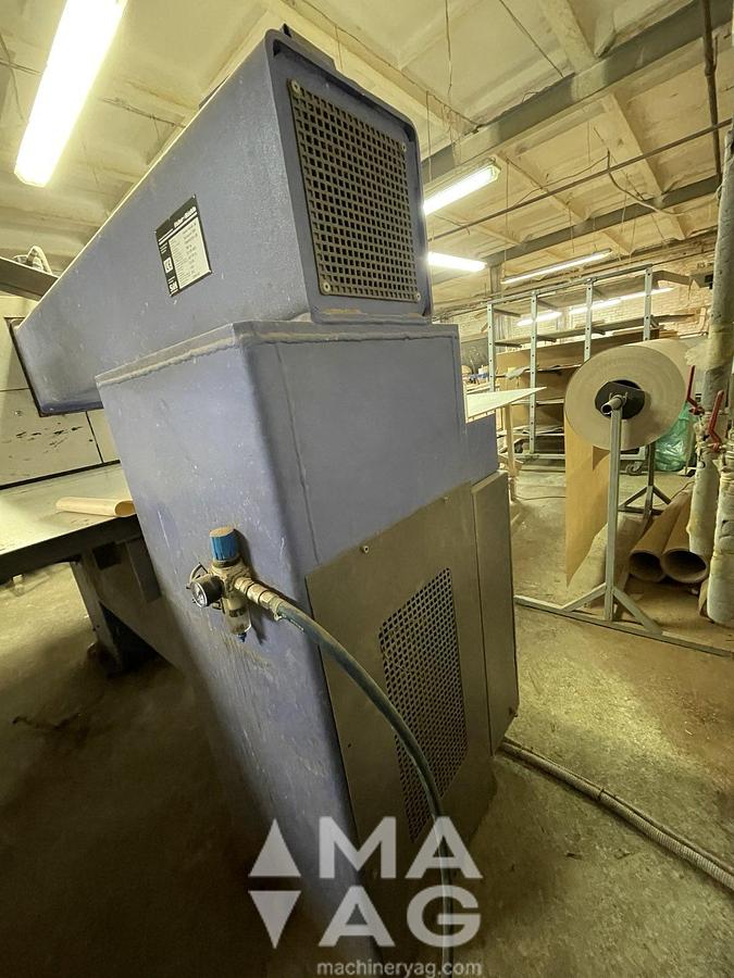 Used Fisher+Rueckle Omnimaster 1200 Veneer splicing machine, year 2009