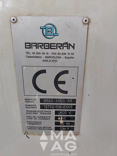 Used Barberan BRB2-1400-RR Roller coater 2 heads