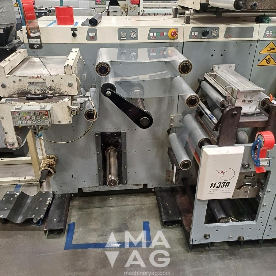 Used MPS EF 330/ 7 color LABELPRESS, 2005