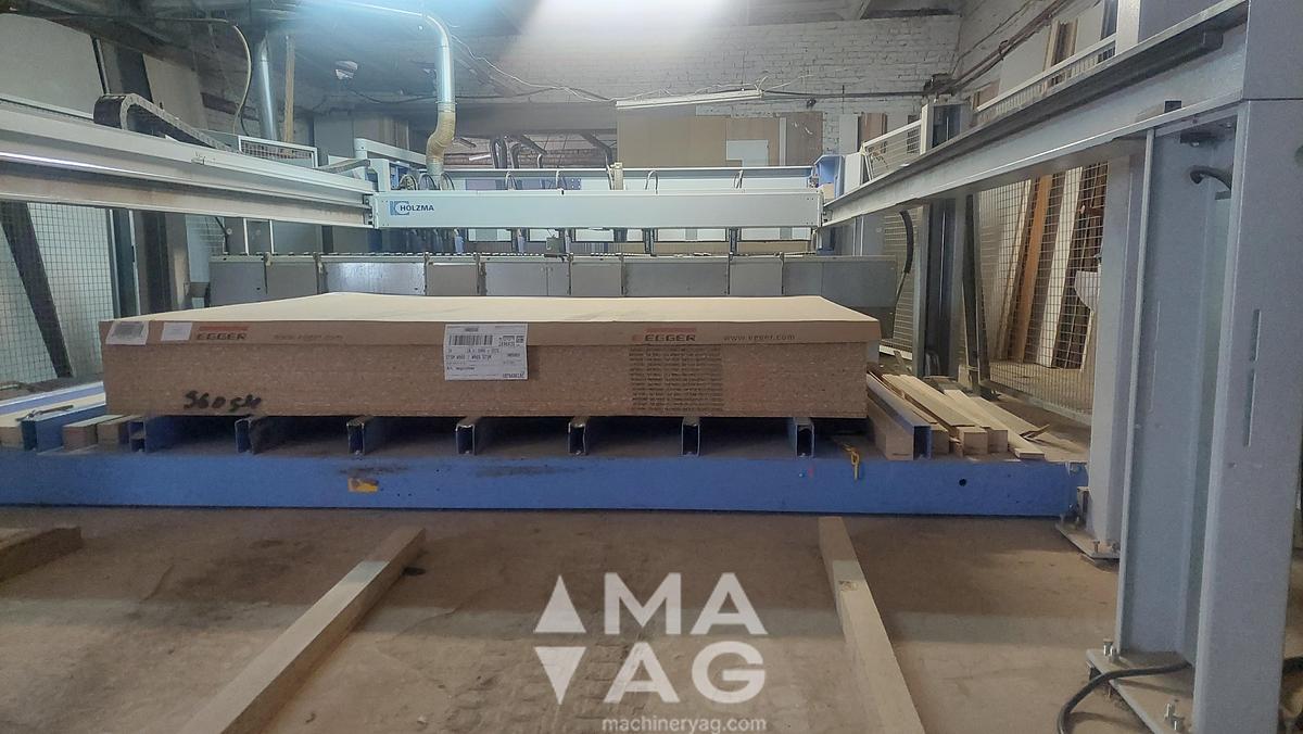 Used 2012 HOLZMA Optimat HPL 350/38/22/ Panel Saw