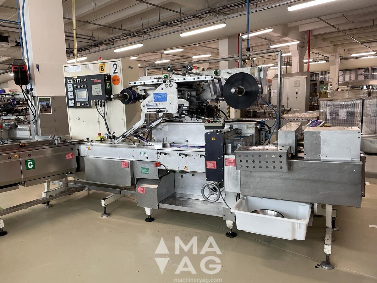 Used 2003 Klöckner Flow packaging line 