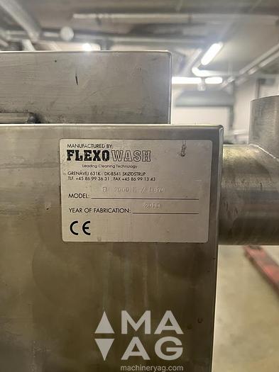 Used Flexowash FW 2000M Anilox washing machine 