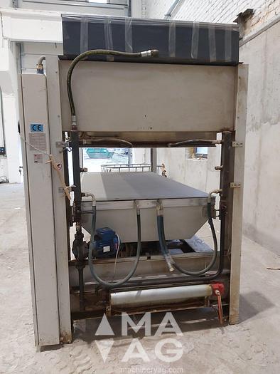 Used STETON 3000x1295 veneering press, 2002