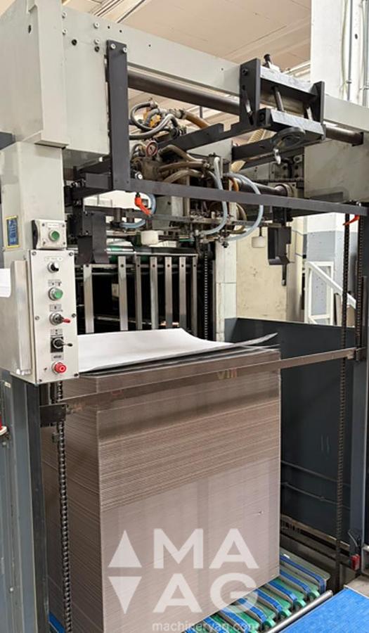 Used 1982 Bobst AUTOPLATINE SP 142-E Automatic Die-Cutting