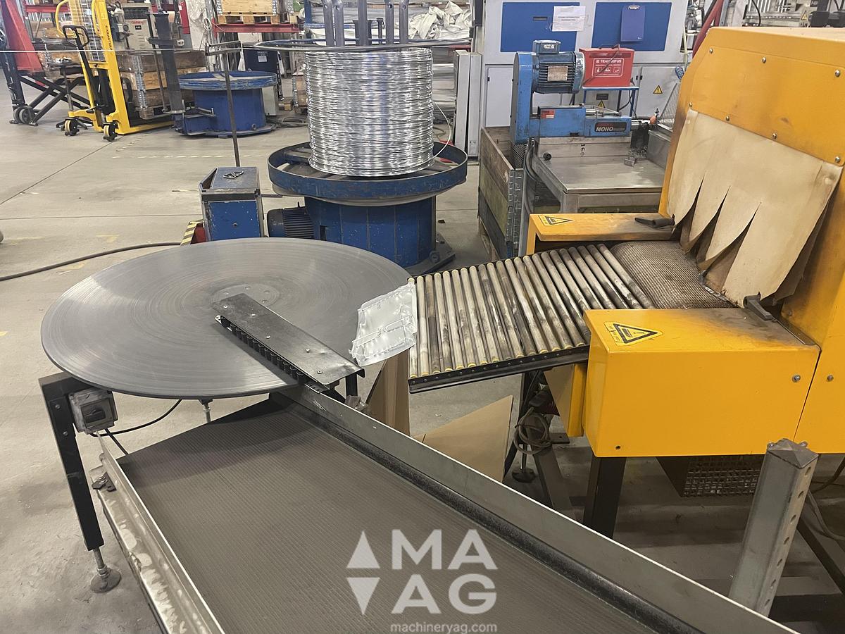 Used WAFIOS BM 41 L, 2004 CNC Bending & Coiling center