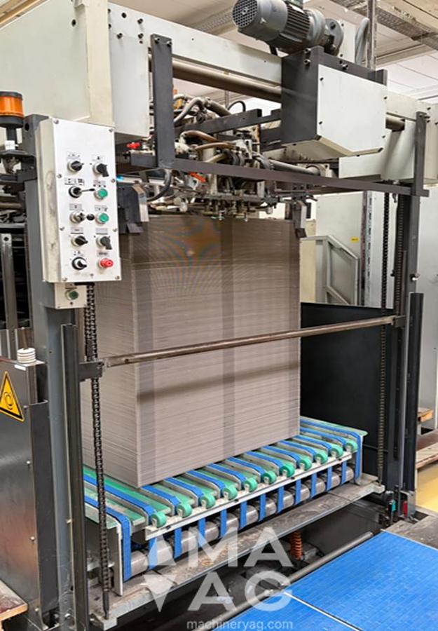 Used 1989 Bobst AUTOPLATINE SP 142-E Automatic Die-Cutting