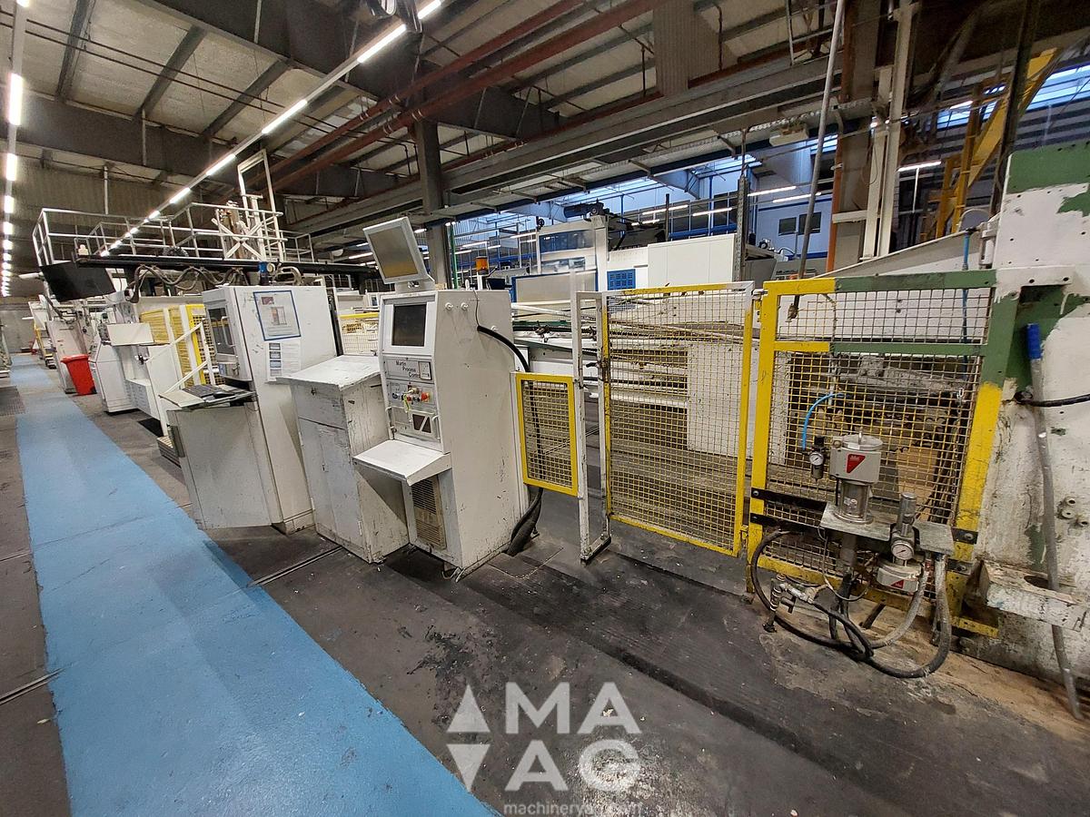 Used MARTIN 1228 Transline 2 Flexo Folder Gluer