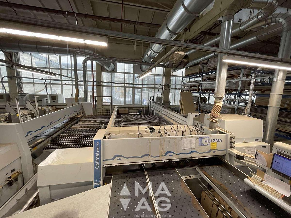 Used 2004 Homag OPT HKL 11/43/22 Panel saw