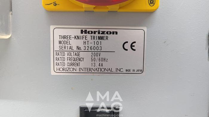 Used Three-Knife Trimmer Horizon TB-100