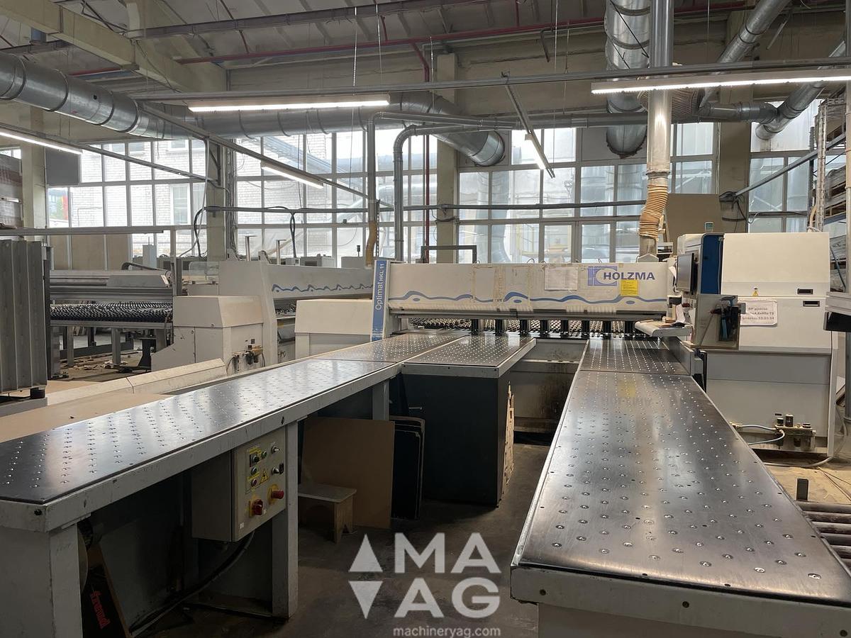 Used 2004 Homag OPT HKL 11/43/22 Panel saw
