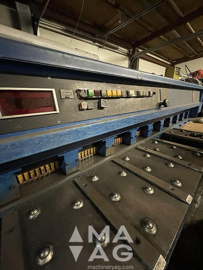 Used HJO 2.5m x 4mm Hydraulic Guillotine