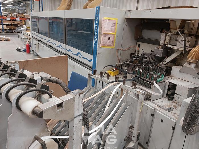 Used 2004 Optimat KAL310/7/A3/S2 Edgebanding one-sided