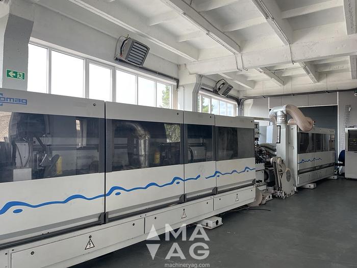 Used 2000 HOMAG KFL 10/22/QE/CF SOFTFORMING DOUBLE SIDE EDGEBANDER