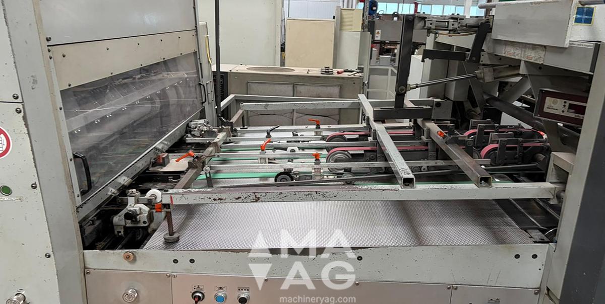 Used 1989 Bobst AUTOPLATINE SP 142-E Automatic Die-Cutting