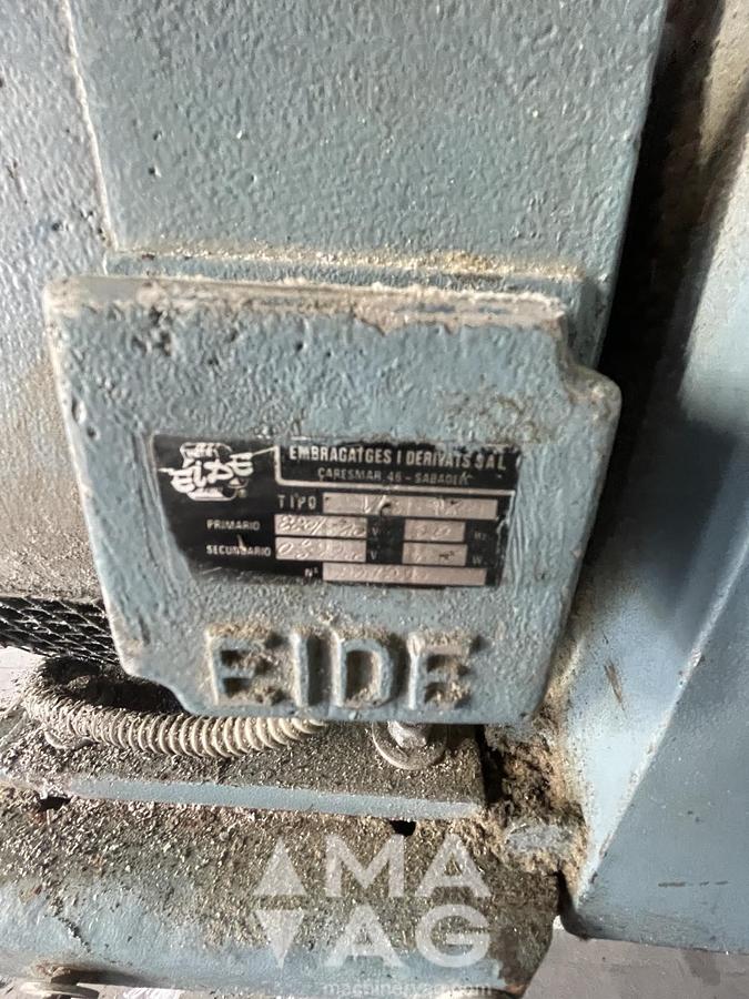 Used TMZ D-4500 Die cutter, year 1990