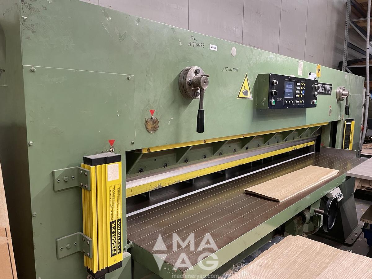 Used JOSTING EFS 2300 L – Modernized Veneer Guillotine