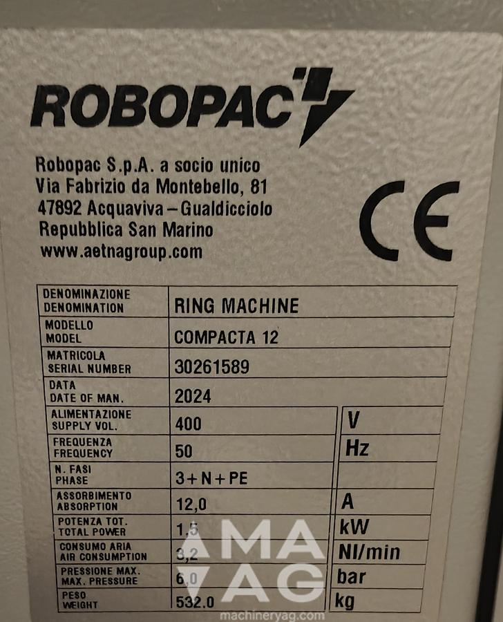 Used 2024 Robopack Compacta 12