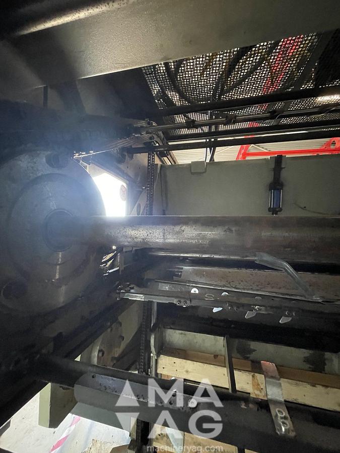 Used TMZ D-4500 Die cutter, year 1990