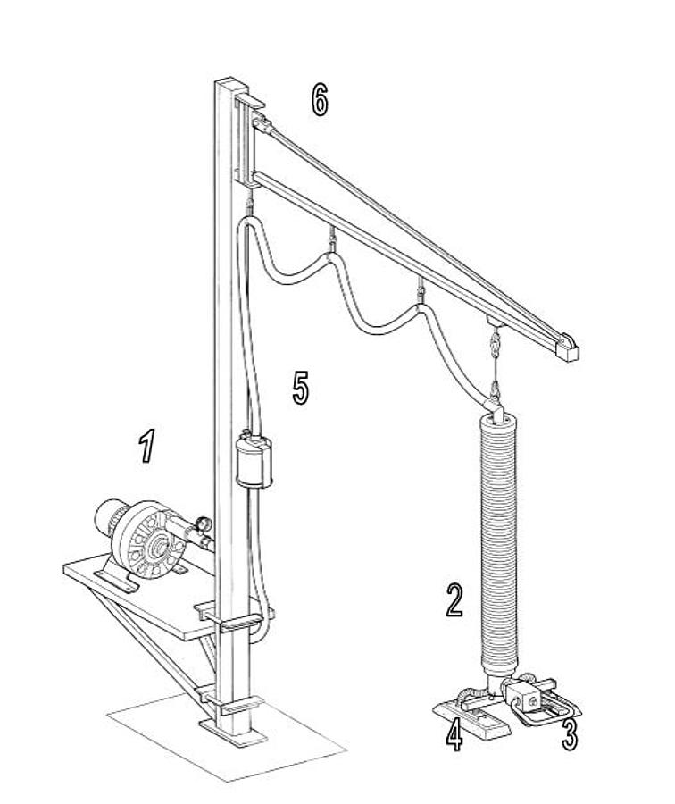 Used FEZER Vacuum Lift