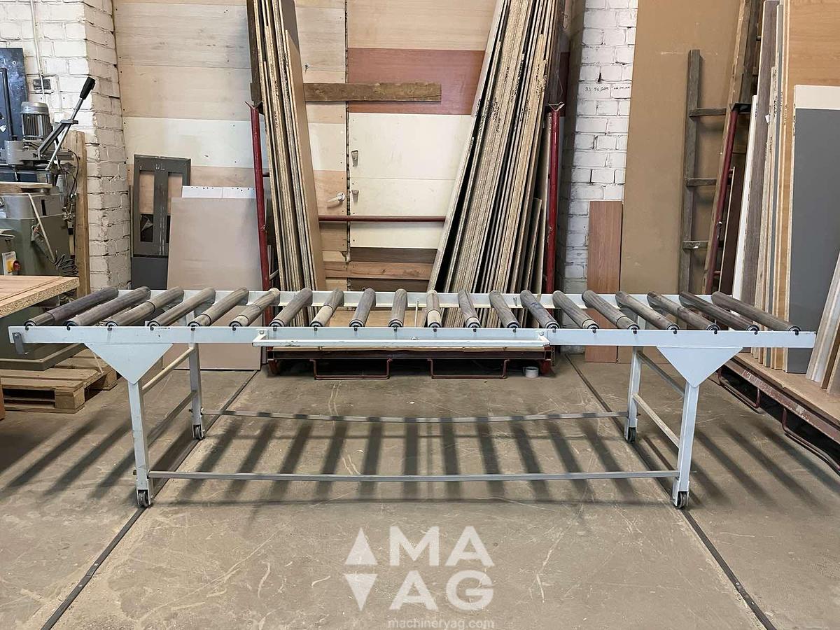 Used 10 pcs. Roller Conveyors