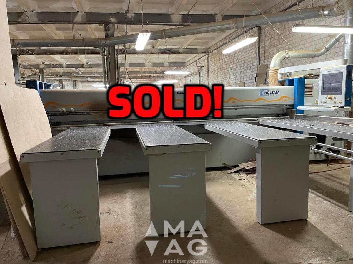 Used 2005 HOLZMA OPT HPP 350/43/43/X Panel Saw